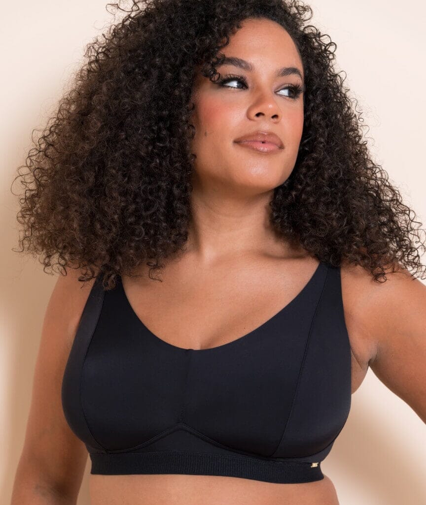 Curvy Kate Zen Wire-free Bralette - Black