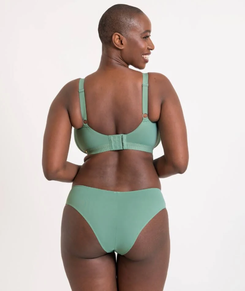 Curvy Kate Zen Wire-free Bralette - Sage Green - Image 6