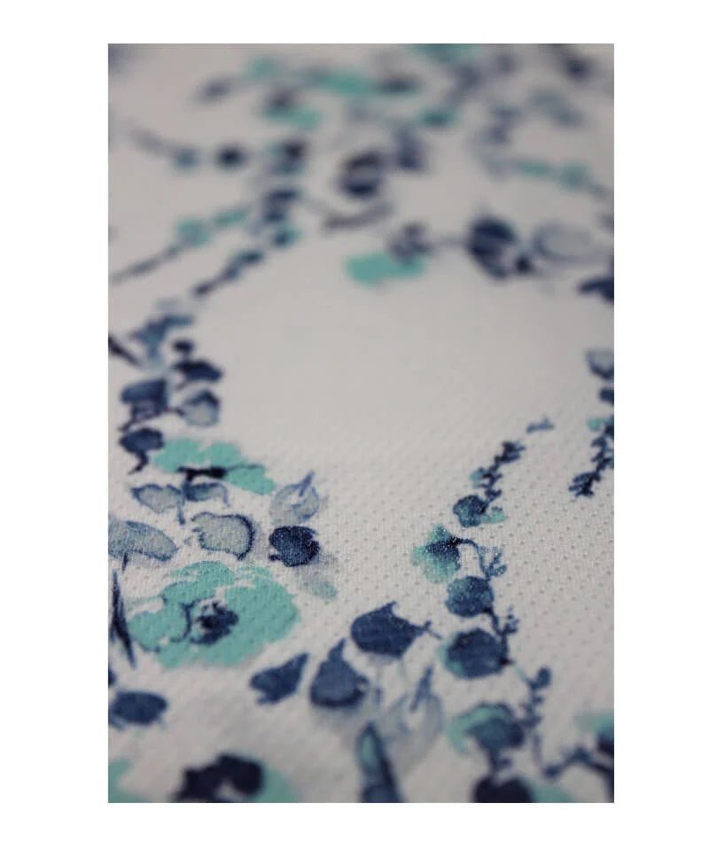 Curvy Lingerie Blue Floral Washbag - Large - Image 4