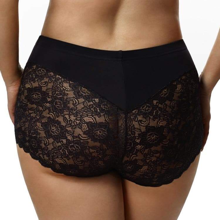 Elila Cheeky Stretch Lace Brief - Black - Image 2