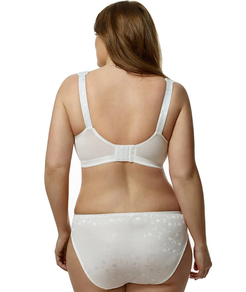 Elila Jacquard Brief - White - Image 4