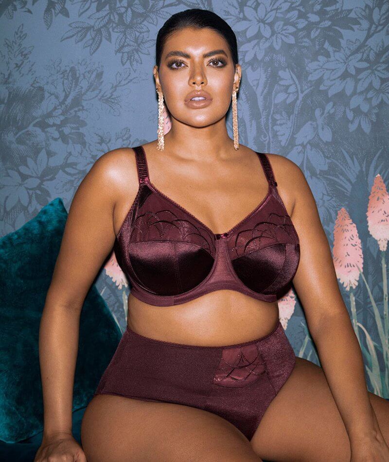 Elomi Cate Full Brief - Raisin - Image 4