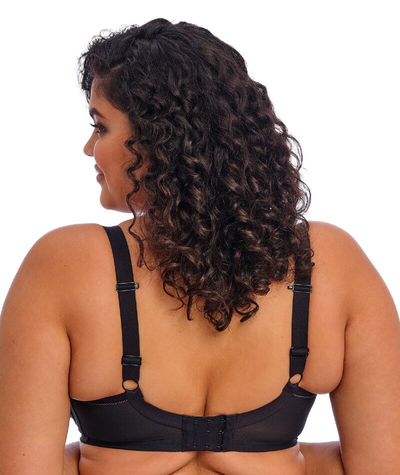 Elomi Bijou Underwire Banded Moulded Bra - Black - Image 3