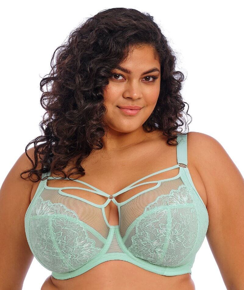 Elomi Brianna Underwire Plunge Bra - Frozen