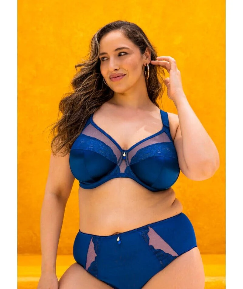 Elomi Cate Allure Full Brief - Lapis - Image 4