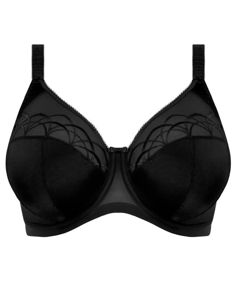 Elomi Cate Underwired Full Cup Banded Bra - Black - Image 15