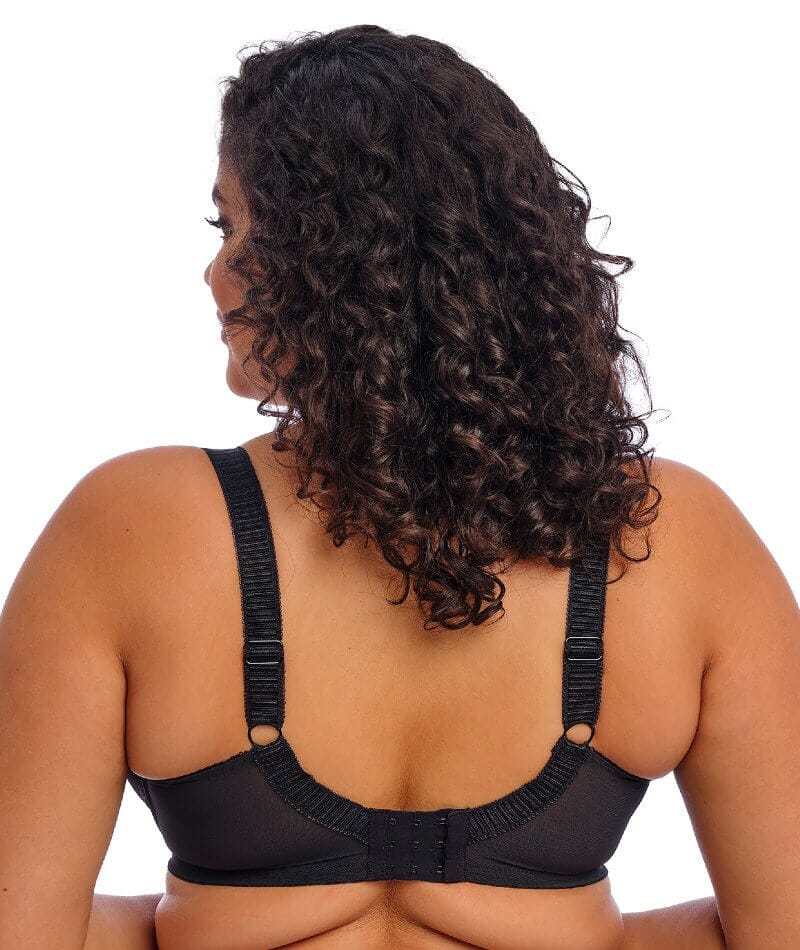 Elomi Cate Underwired Full Cup Banded Bra - Black - Image 6
