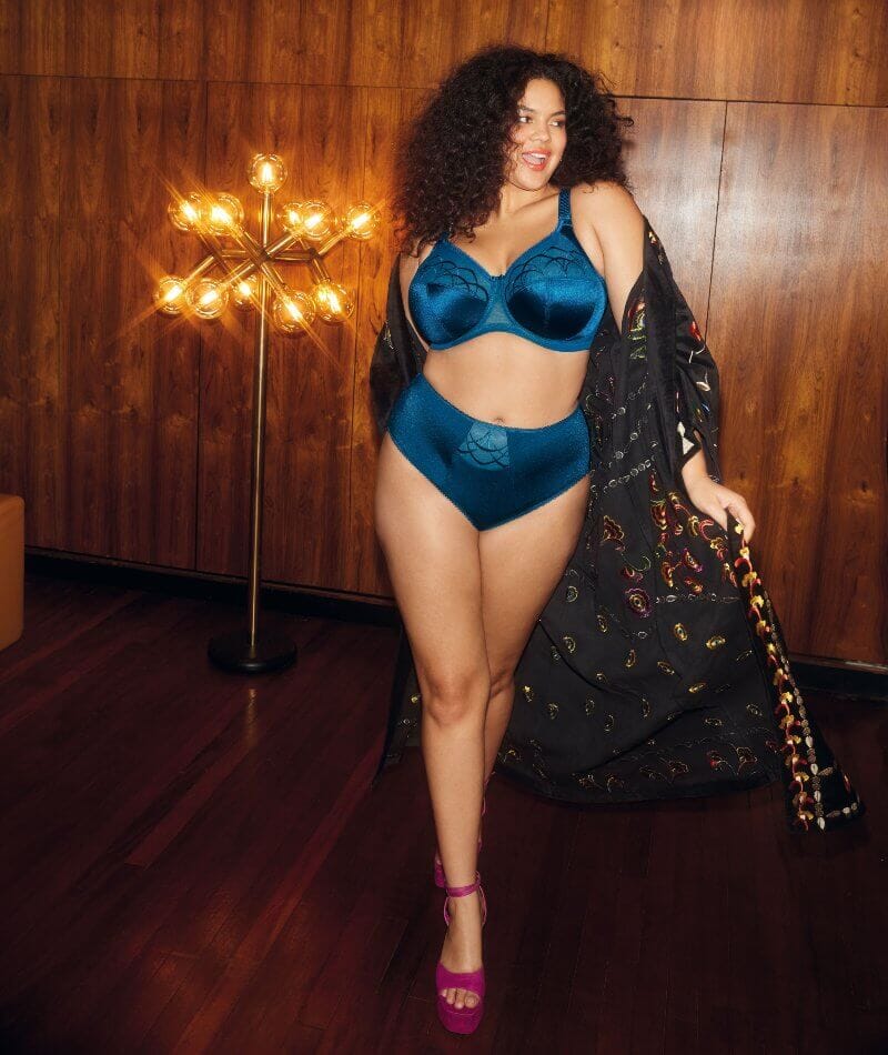 Elomi Cate Underwired Full Cup Banded Bra - Poseidon - Image 3