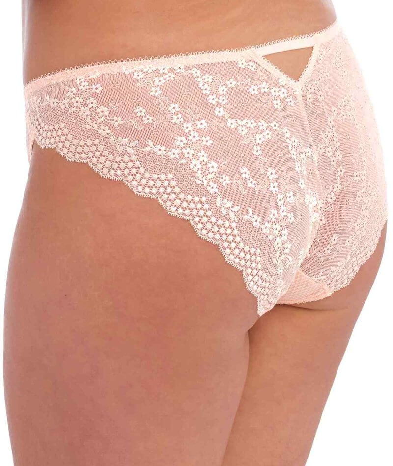 Elomi Charley Brazilian Brief - Ballet Pink - Image 4