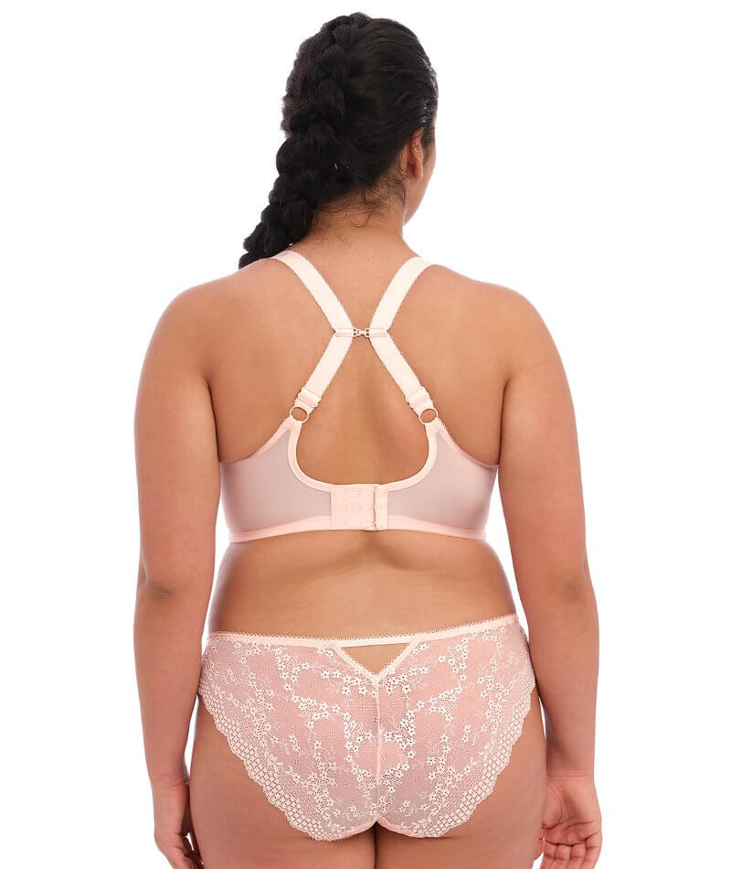 Elomi Charley Underwire Plunge Bra - Ballet Pink - Image 12