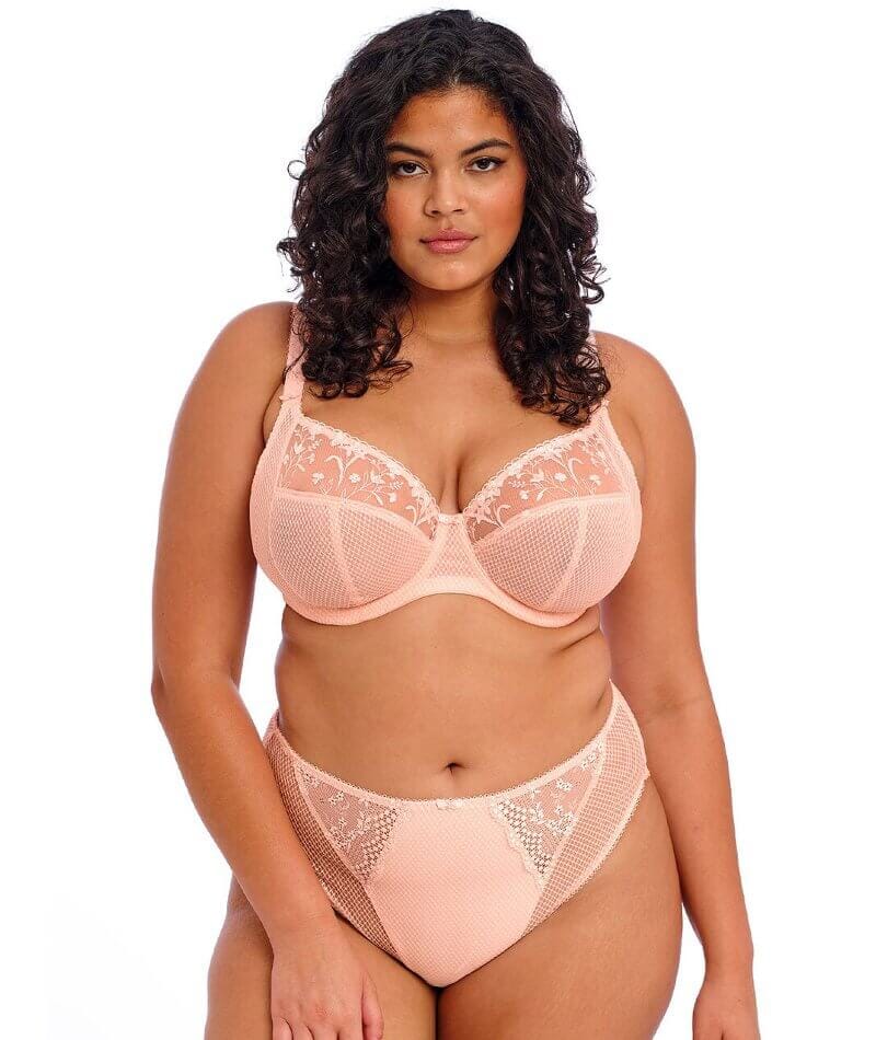 Elomi Charley Underwire Plunge Bra - Ballet Pink - Image 8