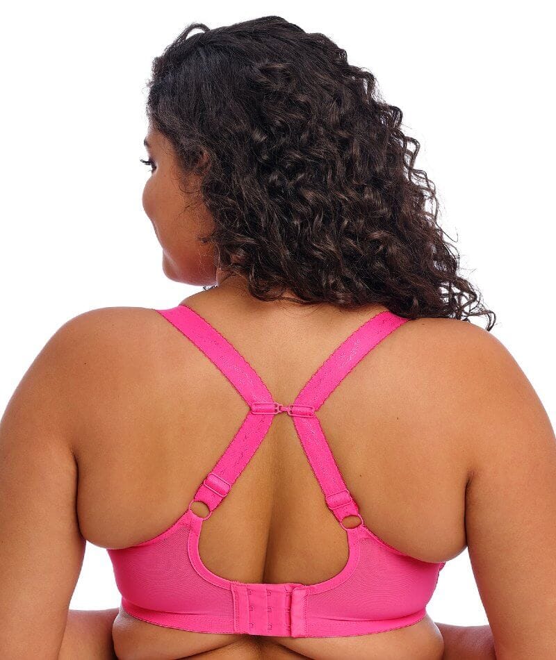 Elomi Charley Underwire Plunge Bra - Pink - Image 2