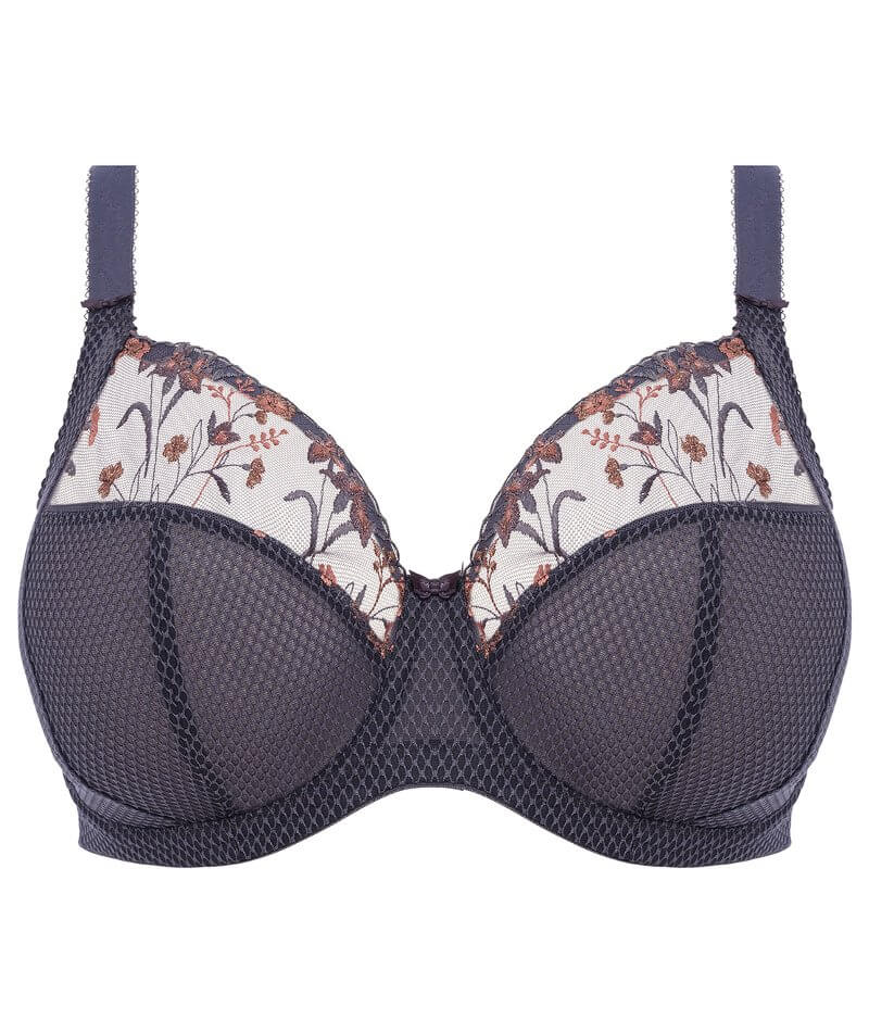 Elomi Charley Underwire Plunge Bra - Storm - Image 9