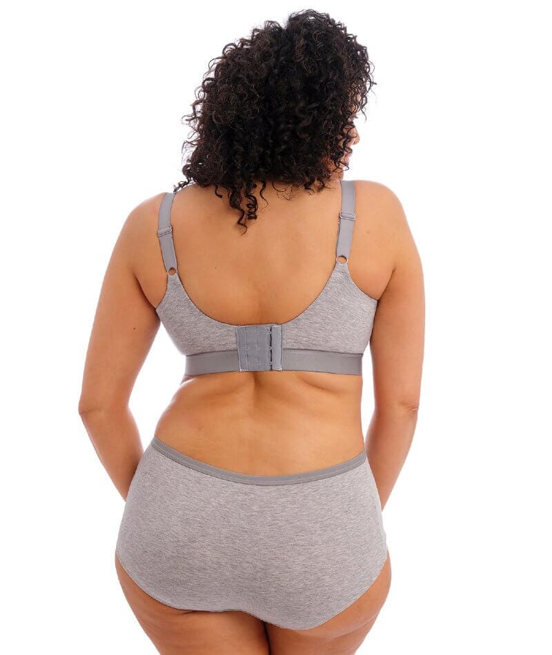 Elomi Downtime Wire-free Bralette - Grey Marl - Image 6
