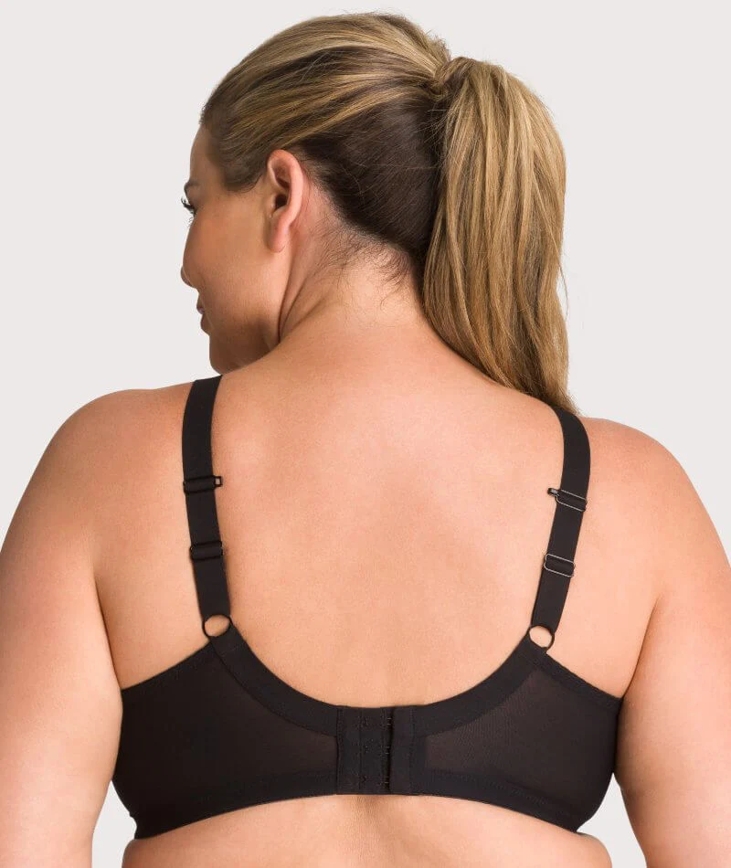 Elomi Energise Underwired Sports Bra - Black - Image 5