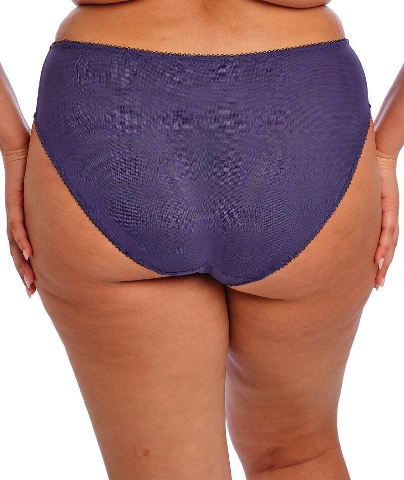 Elomi Himari High Leg Brief - Midnight - Image 2