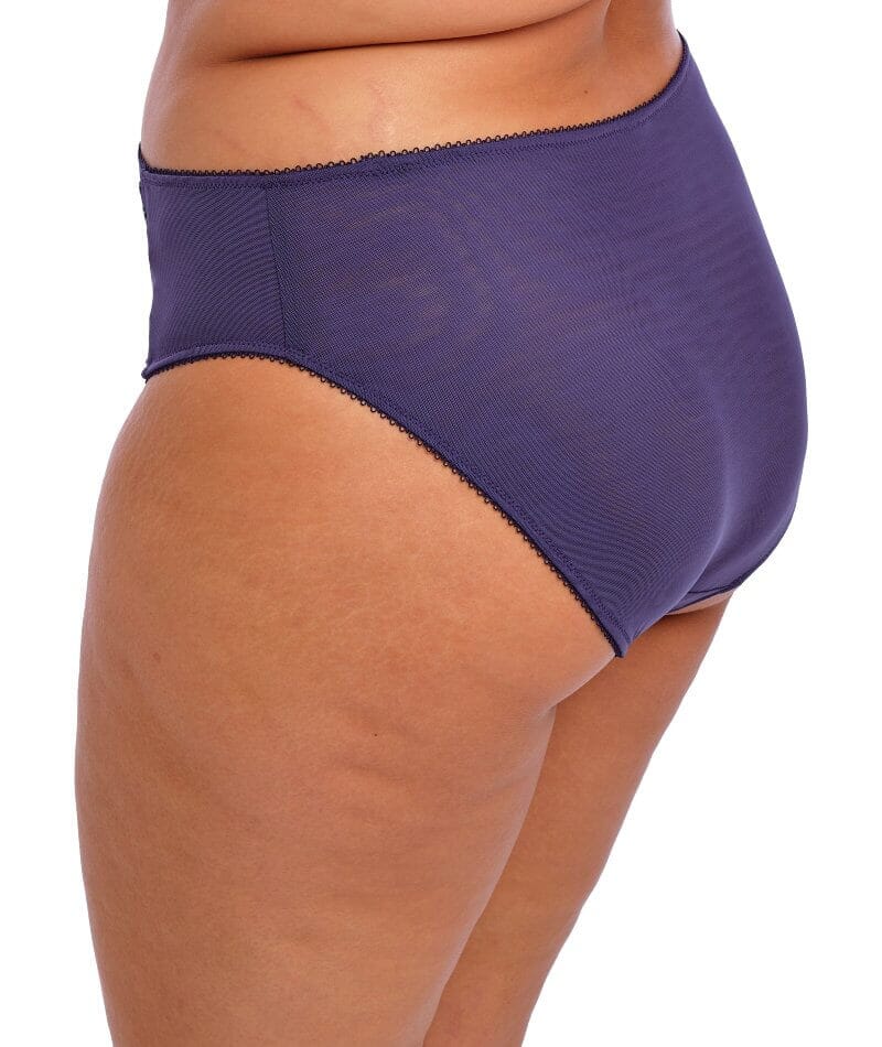 Elomi Himari High Leg Brief - Midnight - Image 3