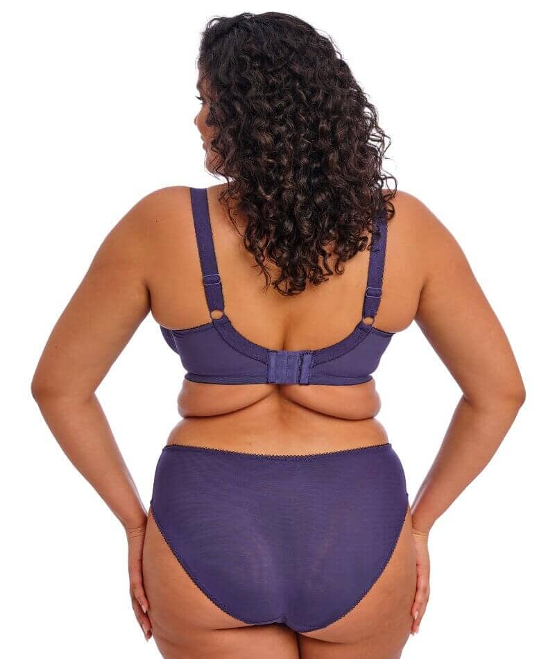 Elomi Himari High Leg Brief - Midnight - Image 6