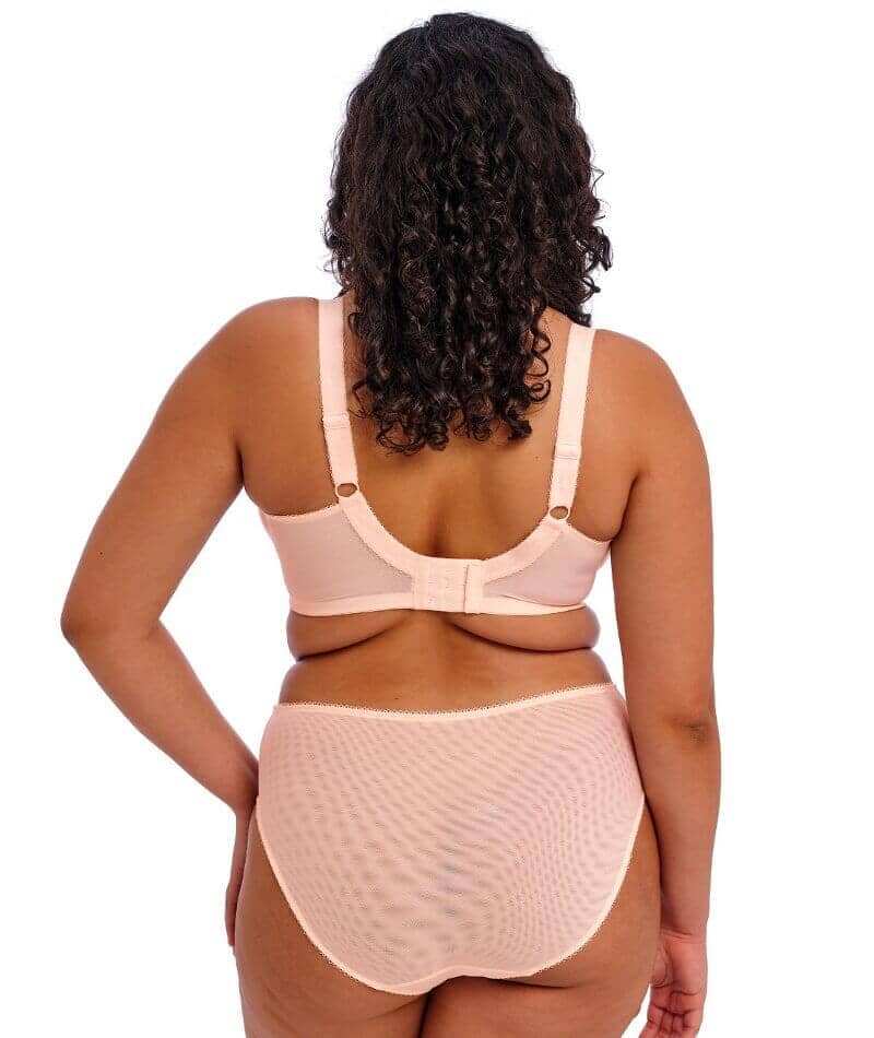 Elomi Himari High Leg Brief - Peach Whisper - Image 5