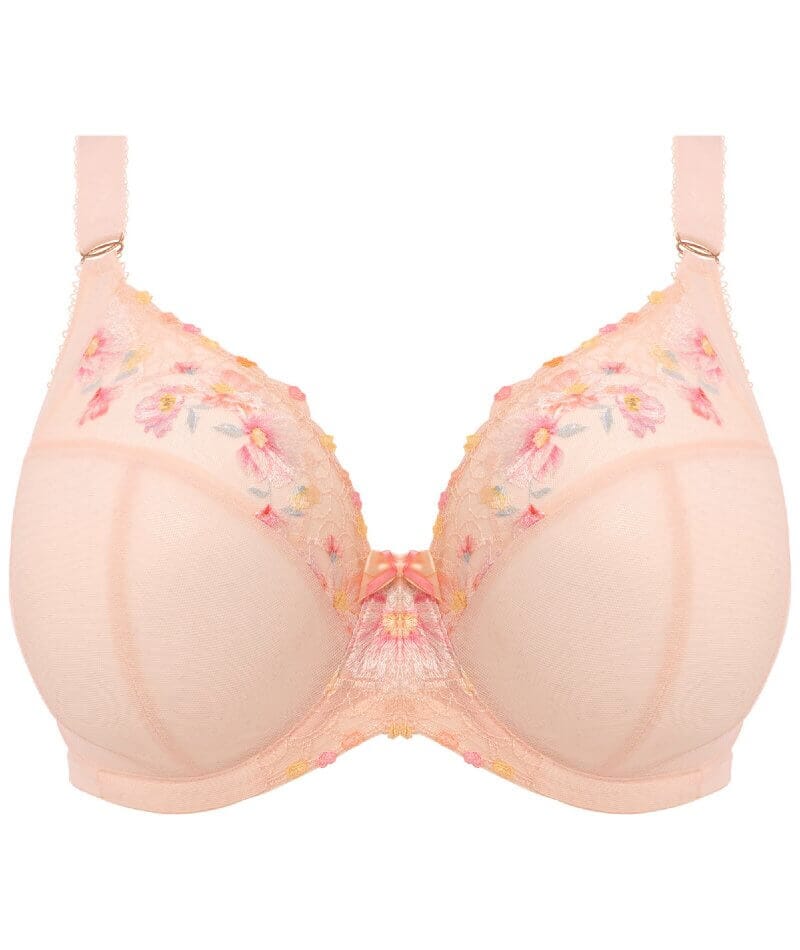 Elomi Himari Underwired Plunge Bra - Peach Whisper - Image 8