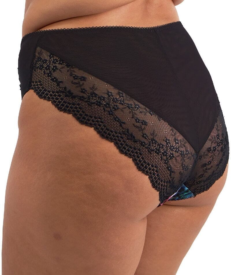 Elomi Lucie High Leg Brief - Cherry Blossom - Image 3