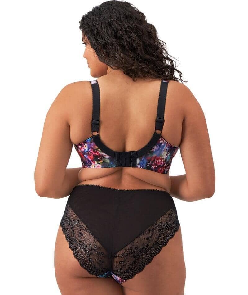 Elomi Lucie High Leg Brief - Cherry Blossom - Image 5