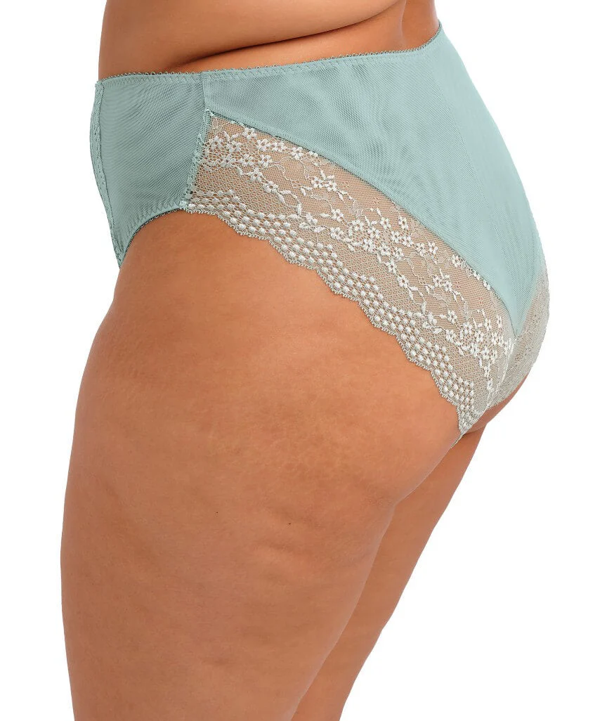 Elomi Lucie High Leg Brief - Mist - Image 3
