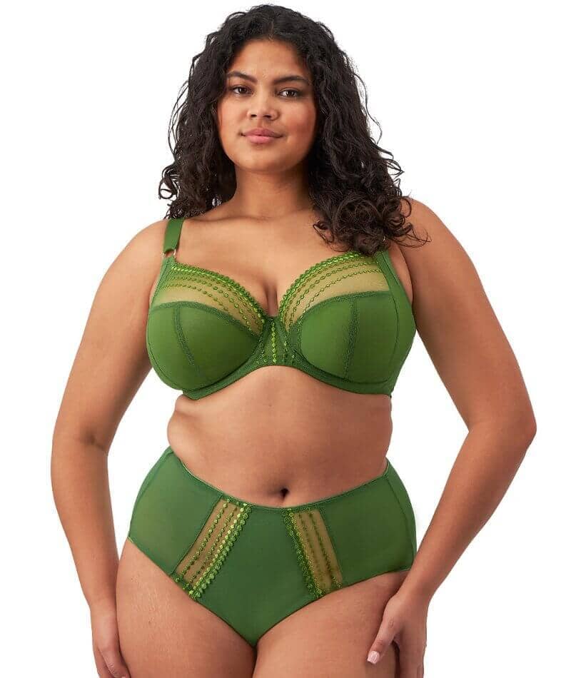 Elomi Matilda Underwired Plunge Bra - Jungle - Image 4