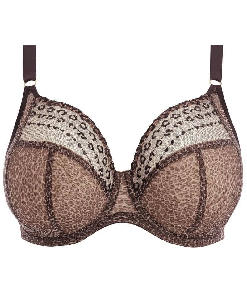 Elomi Matilda Underwired Plunge Bra - Leopard - Image 8