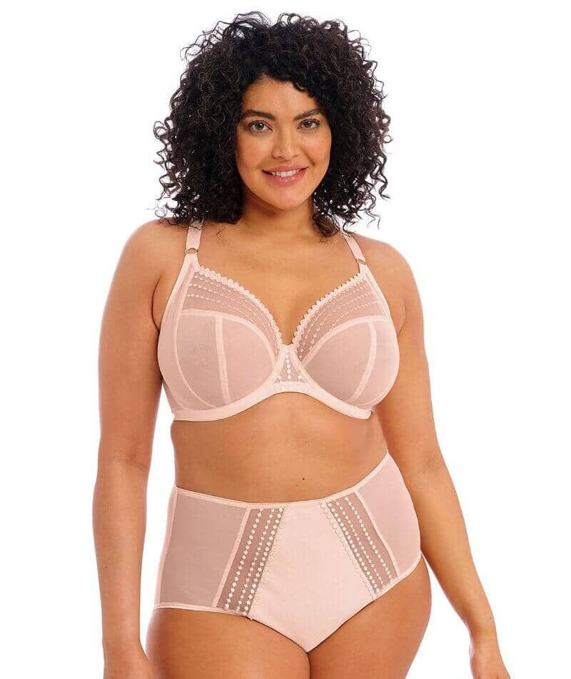 Elomi Matilda Underwired Plunge Bra - Pearl Blush - Image 5