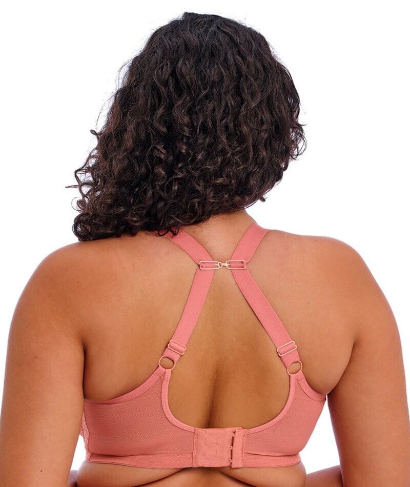Elomi Matilda Underwired Plunge Bra - Rose Leo - Image 2