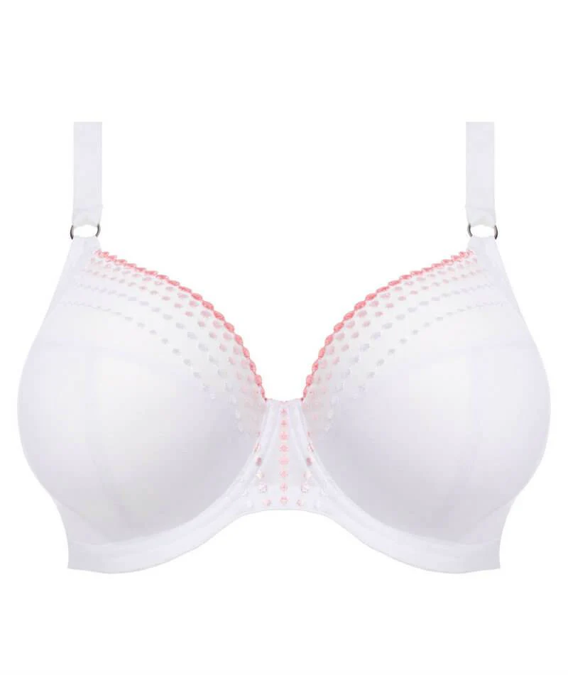 Elomi Matilda Underwired Plunge Bra - White - Image 14