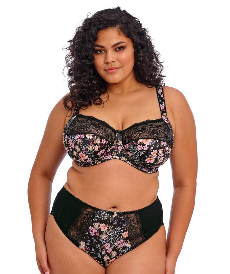 Elomi Morgan High Leg Brief - Summer Garden - Image 5