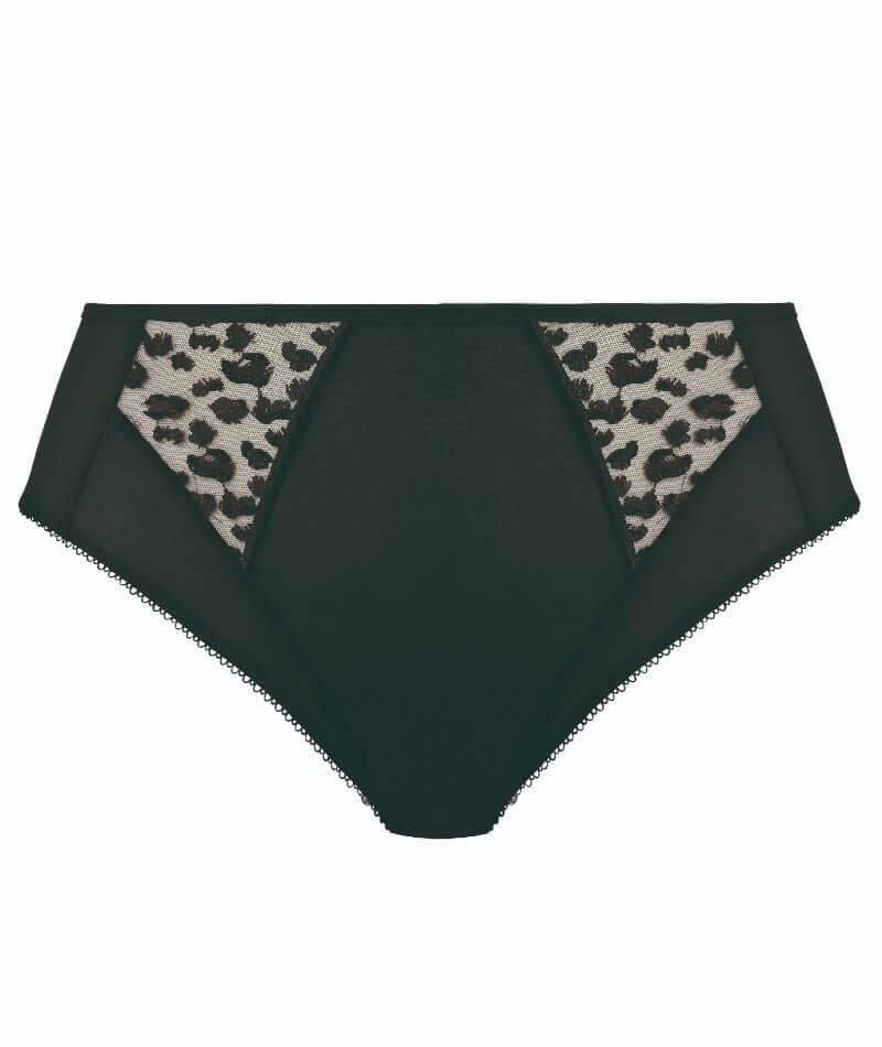 Elomi Namrah High Leg Brief - Jet - Image 7