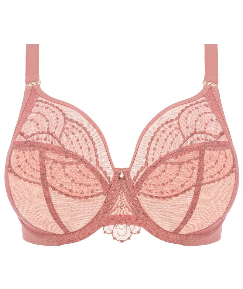 Elomi Priya Underwired Plunge Bra - Rosegold - Image 7