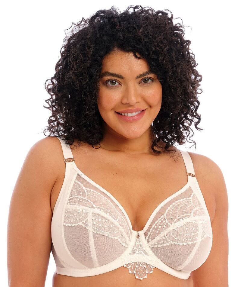 Elomi Priya Underwired Plunge Bra - Vanilla - Image 3