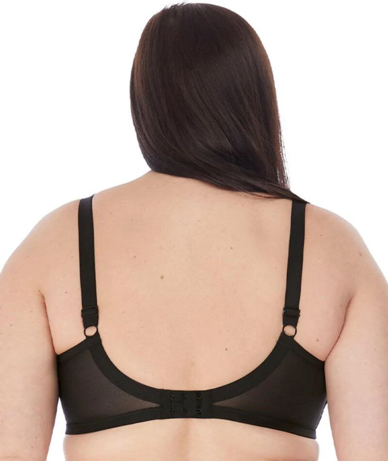Elomi Sachi Underwired Plunge Bra - Black - Image 4