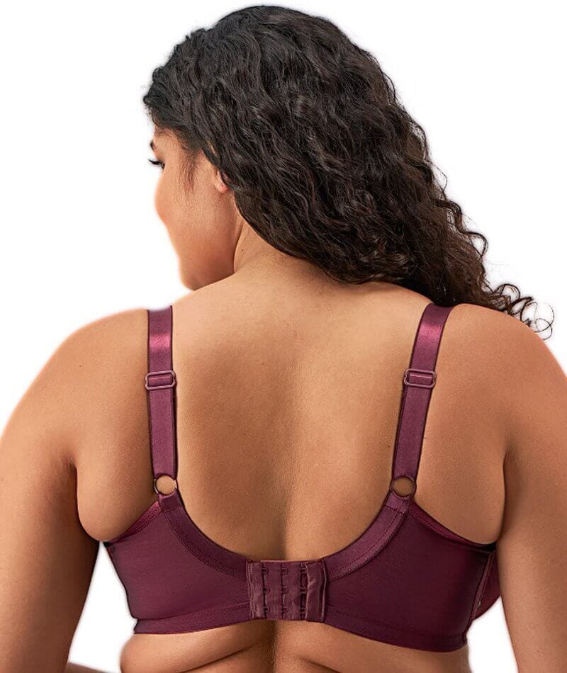 Elomi Sachi Underwired Plunge Bra - Cabernet - Image 2