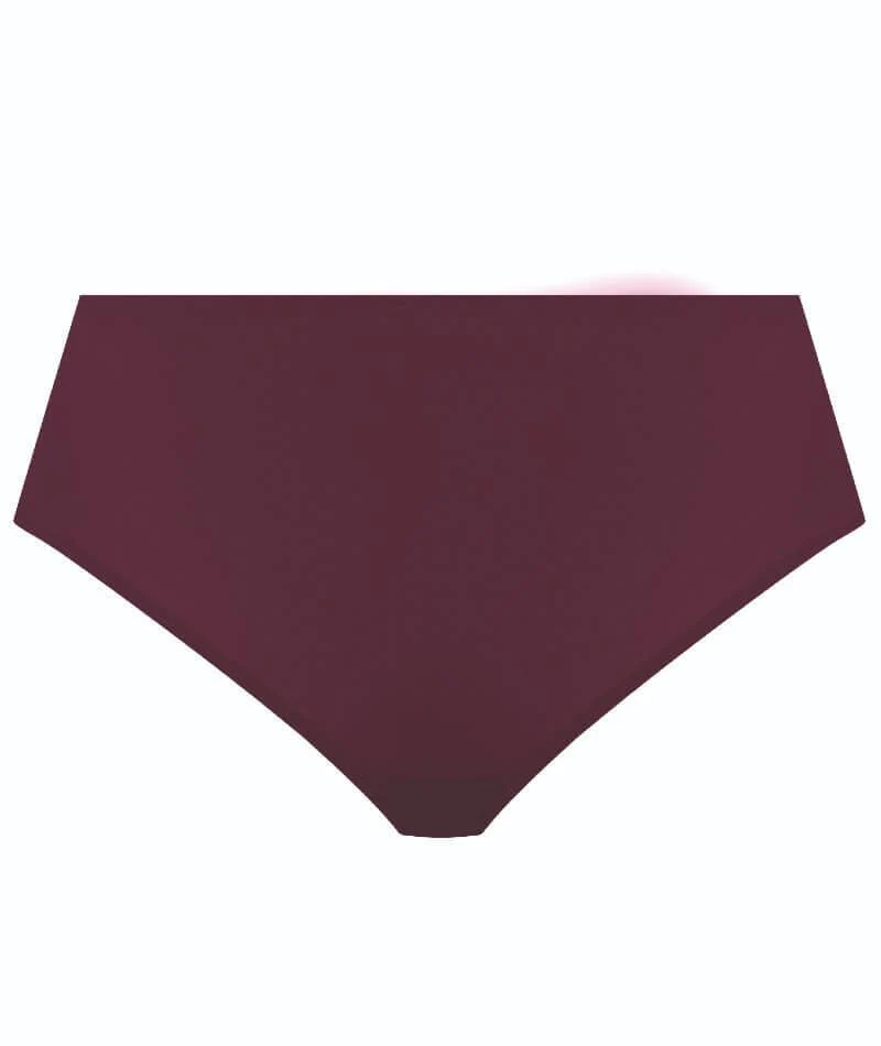Elomi Smooth Full Brief - Blackberry - Image 6