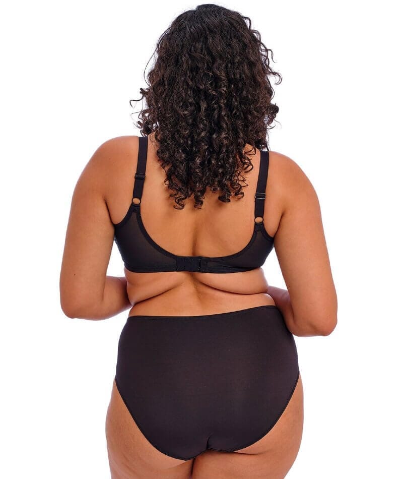 Elomi Smooth Underwire Moulded T-Shirt Bra - Black - Image 6