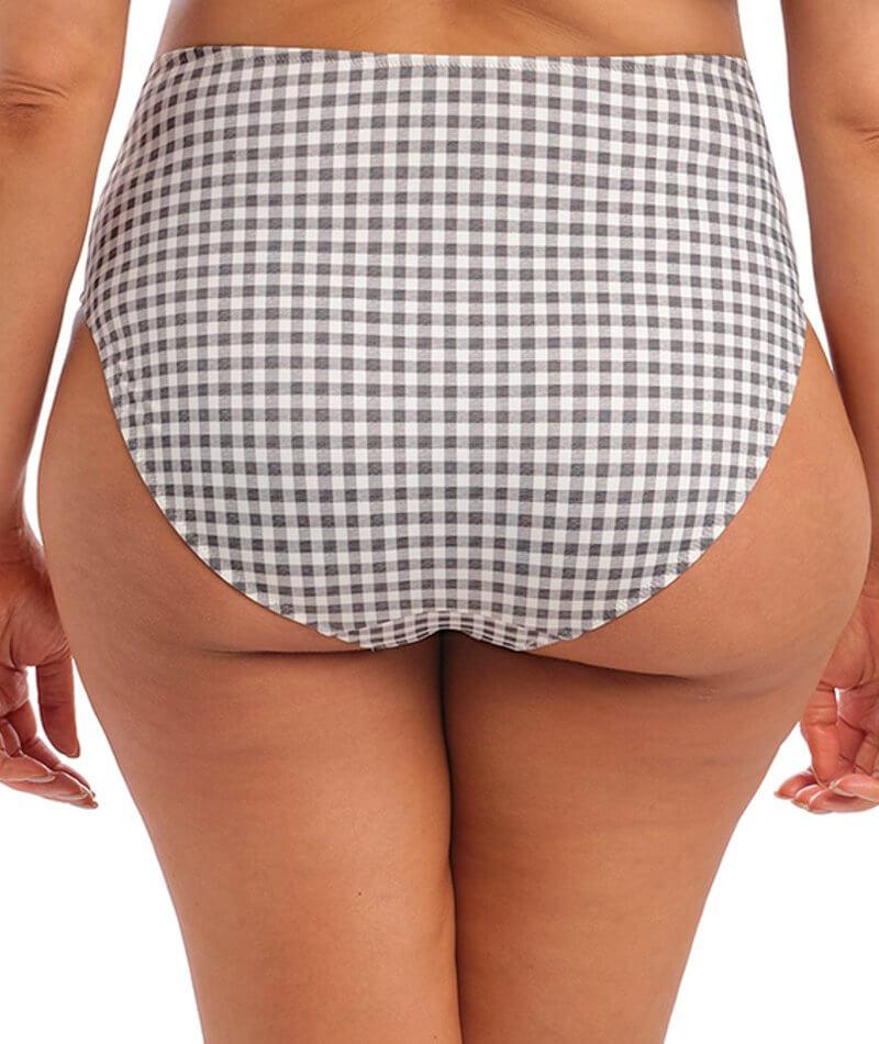 Elomi Swim Checkmate Full Bikini Brief - Grey Marl - Image 2