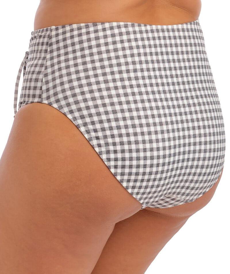Elomi Swim Checkmate Full Bikini Brief - Grey Marl - Image 3