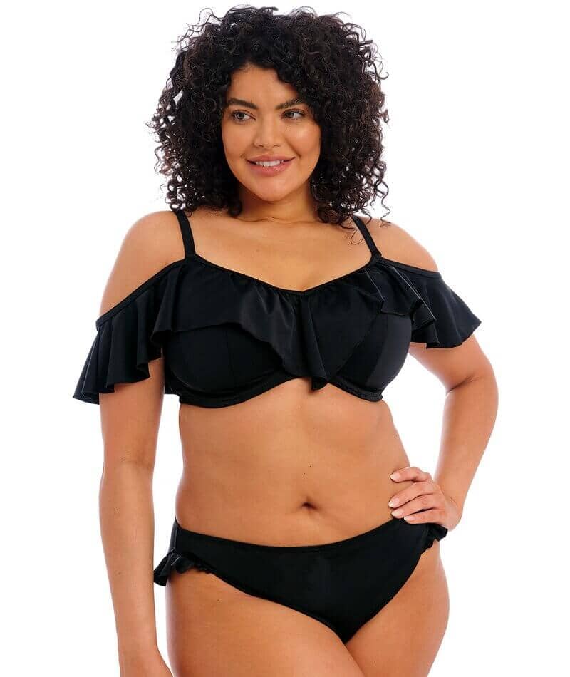 Elomi Swim Plain Sailing Underwired Bikini Top - Black - Image 3