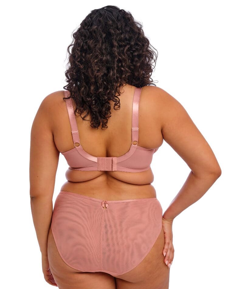 Elomi Teagan Underwire Plunge Bra - Ash Rose - Image 5