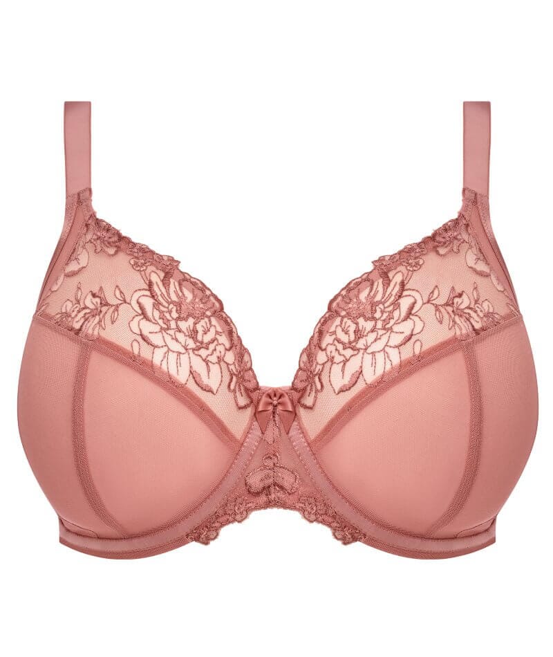 Elomi Teagan Underwire Plunge Bra - Ash Rose - Image 6