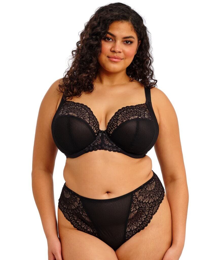 Elomi Tiernie Underwire Stretch Plunge Bra - Black - Image 8