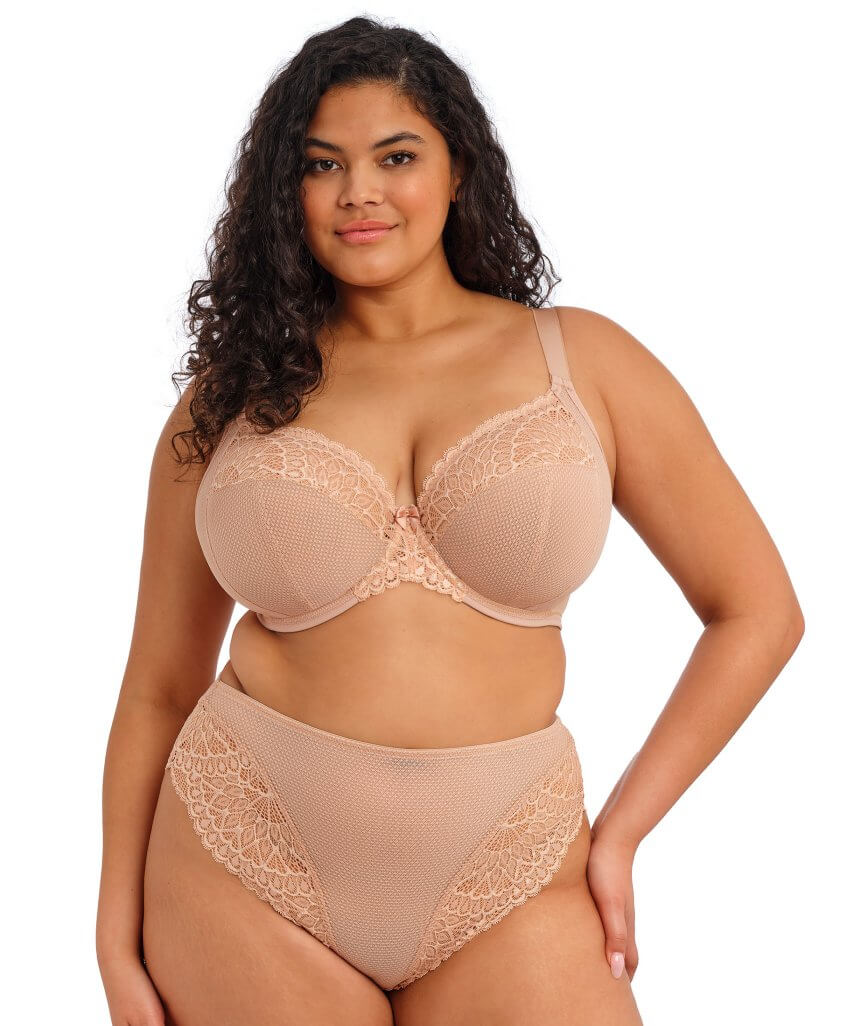 Elomi Tiernie Underwire Stretch Plunge Bra - Sahara - Image 4