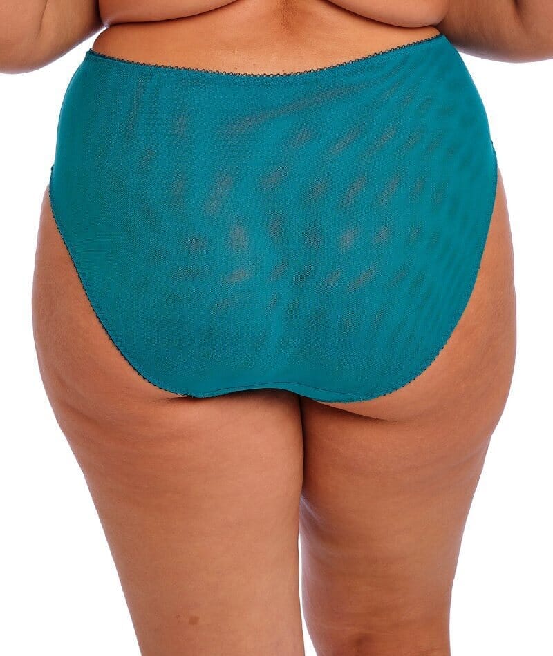 Elomi Zarla High Leg Brief - Ocean Depths - Image 2