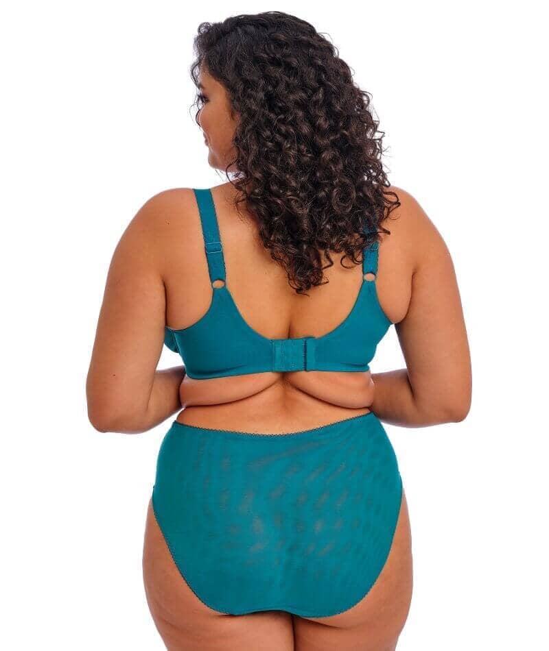 Elomi Zarla High Leg Brief - Ocean Depths - Image 6