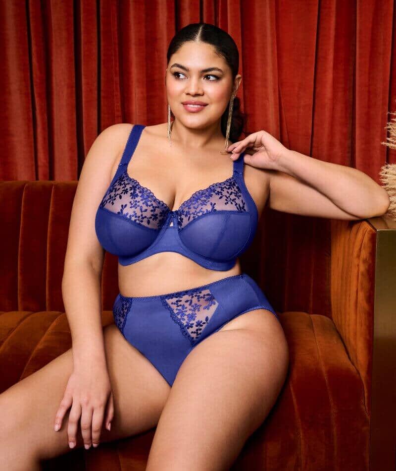 Elomi Zarla Underwire Bra - Sapphire - Image 3